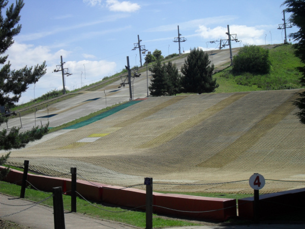 Slopes at Gosling Sports Park Ski & Board Centre