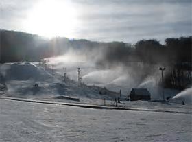 Catamount, Mass. offers 1,000 feet of vertical, plus day and night skiing on more than 119 acres.