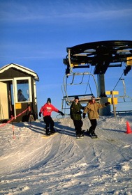 Tyrol Basin is one of the freestyle areas in the Badger State.