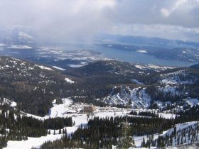 Schweitzer keeps budget conscious skiers and riders having fun on the mountain. 
