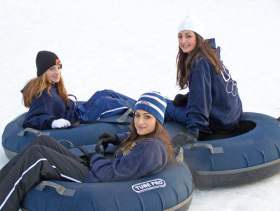 Try snow tubing at Boston Mills/Brandywine.