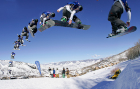 Big Air sequence at Aspen, Colo.
