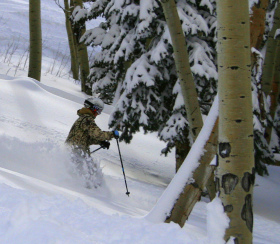 Powderhorn lives up to its name.
