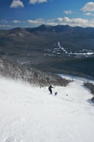 Cruising at Waterville Valley.
