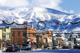 Downtown Steamboat Springs.