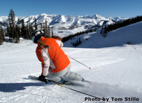 Concentrate on making turns  - not your pocket book - at Crested Butte.