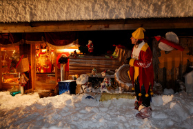 Les Gets - Father Christmas' Cabin.
