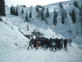 Alpbachtal - Viel los am Kohlgrubenlift.