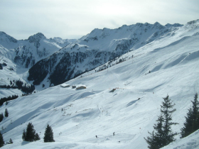 Alpbachtal - Blick zur Hornbahn 2000,