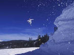 Northstar at Tahoe - Snowboarder at Northstar 