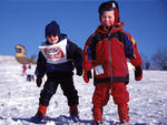 Chestnut Mountain - Powder rangers!  