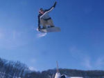 Perfect North Slopes - Major air time at