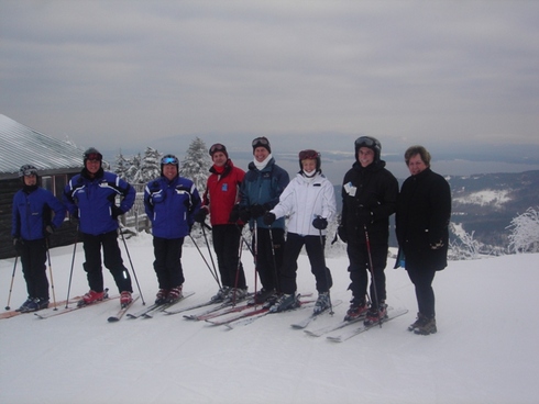 With all the early season snow, even Governor John Lynch and his wife Dr Susan Lynch couldn't resist making some turns, and celebrating Gunstock's 70th anniversary