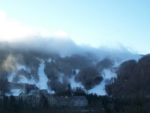 Check out all that snow (and yes, that is ALL snow)! Our snowmaking system loves these cold temperatures, and you are going to love this snow tomorrow!